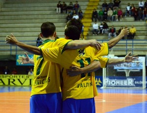 Futsal Brasil Costa Rica (Foto: Divulgação/CBFS)