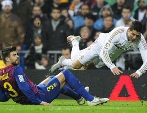 cristiano ronaldo real madrid x barcelona (Foto: AFP)