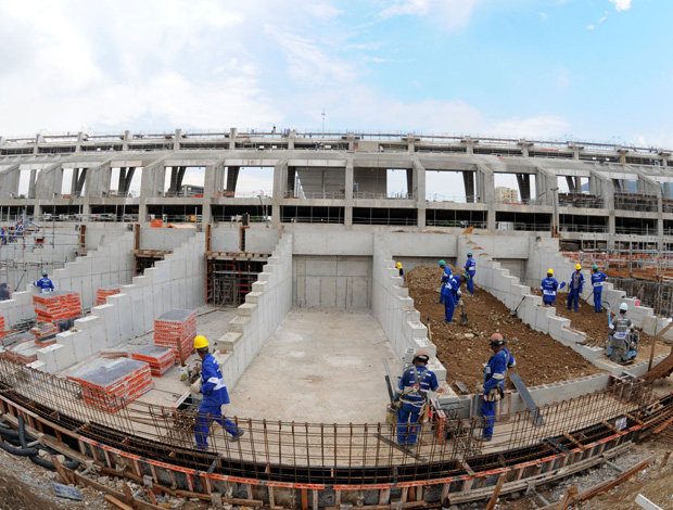 Nova arquibancada do Maracanã (Foto: André Durão/Globoesporte.com)