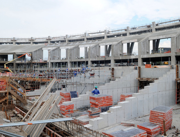 Nova arquibancada do Maracanã (Foto: André Durão/Globoesporte.com)