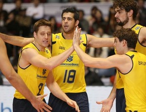 Brasil x Polônia, Copa do Mundo de Vôlei (Foto: FIVB / Divulgação)