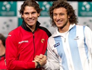 tênis rafael nadal juan monaco final copa davis (Foto: Agência EFE)