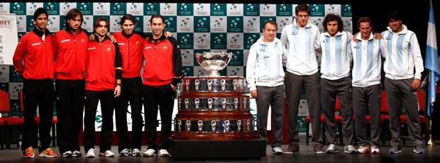 tÊnis copa davis ferrer espanha del potro argentina (Foto: Agência Reuters)