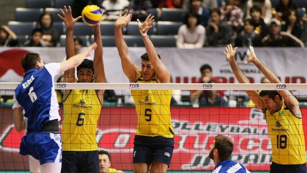 Brasil x Polônia, Copa do Mundo de Vôlei (Foto: FIVB / Divulgação)