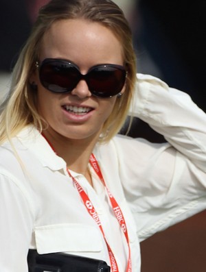 Caroline Wozniacki golfe Rory McIlroy Xangai (Foto: Agência Getty Images\)