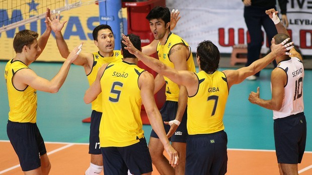 Brasil x Irã, Copa do Mundo de Vôlei (Foto: FIVB / Divulgação)