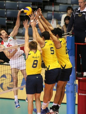 Brasil x Irã, Copa do Mundo de Vôlei (Foto: FIVB / Divulgação)