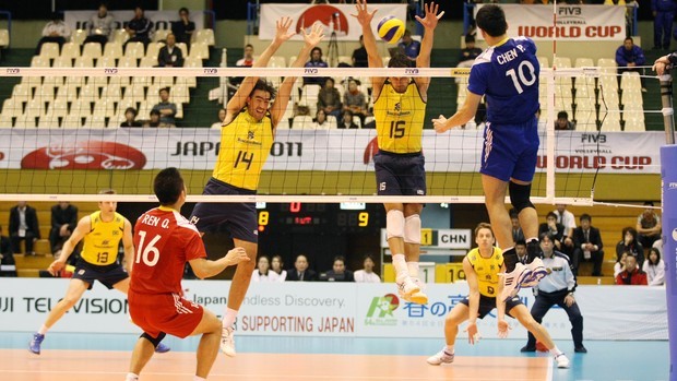 Brasil x China, Copa do Mundo de Vôlei (Foto: FIVB / Divulgação)