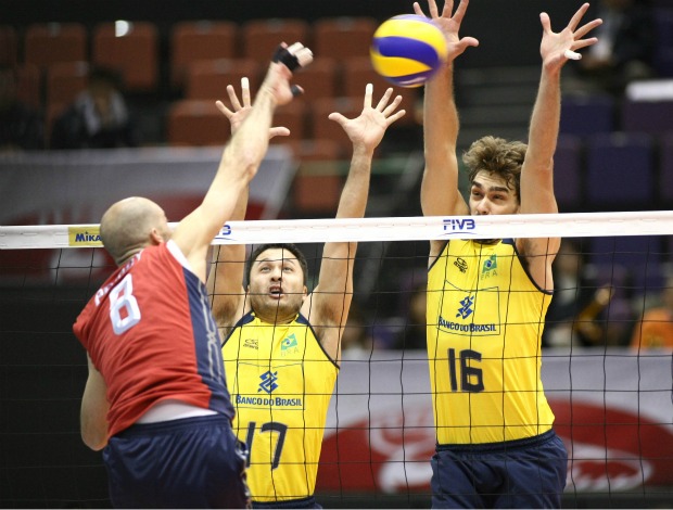 Brasil Estados Unidos copa do mundo de volei (Foto: FIVB/Divulgação)