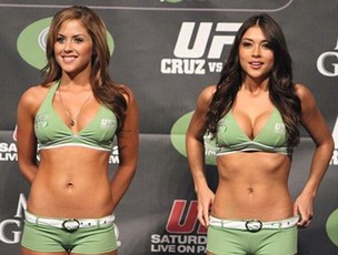 Brittney Palmer ring girls Arianny Celeste (Foto: Reprodução/Twitter)