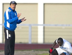 Gernot Rorh treinador gabão (Foto: Agência AFP)