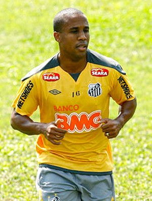 Borges no treino do Santos (Foto: Ricardo Saibun / Site Oficial do Santos)