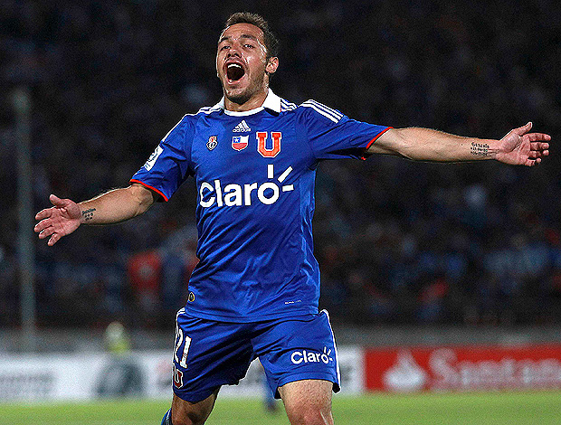 marcelo diaz universidad do chile x flamengo (Foto: Reuters)