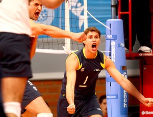 Seleção masculina de vôlei - Brasil x Porto Rico (Foto: Luiz Pires / Vipcomm)