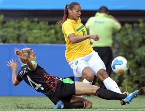 Rosana Augusto futebol Pan Guadalajara (Foto: AP)