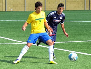 henrique amistoso seleção sub-20 x chivas guadalajara (Foto: gustavo Rotstein / Globoesporte.com)