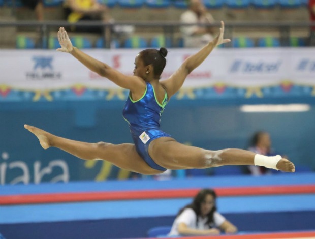 Pan ginástica Daiane dos Santos (Foto: Ricardo Bufolin / Photoegrafia)