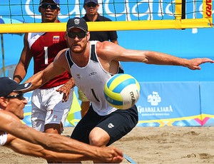 Alison e Emanuel vôlei de praia pan-americano guadalajara (Foto: Luiz Pires/VIPCOMM)