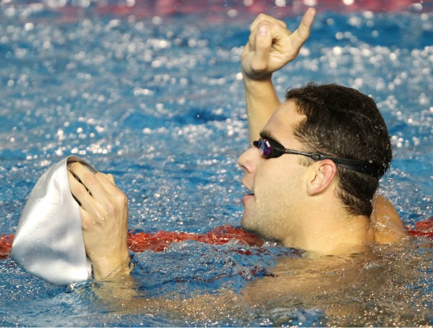 Pan natação 200m costas Thiago Pereira (Foto: Divulgação/Jefferson Bernardes/Vipcomm)