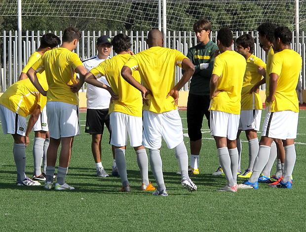 ney franco treino seleção sub-20 pan guadalajara (Foto: Gustavo Rotstein / Globoesporte.com)