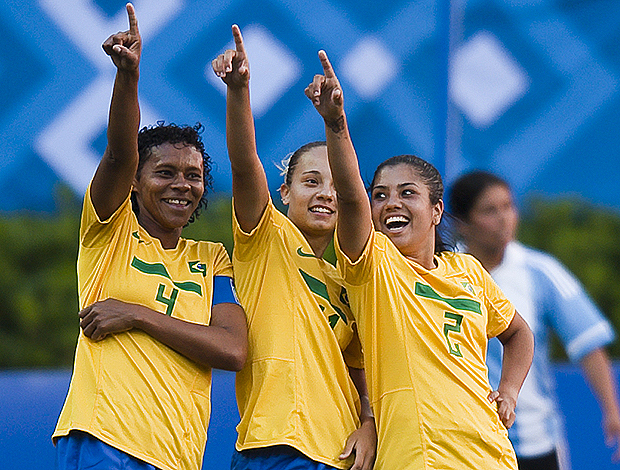 andrea brasil x argentina pan-americano guadalajara (Foto: AFP)