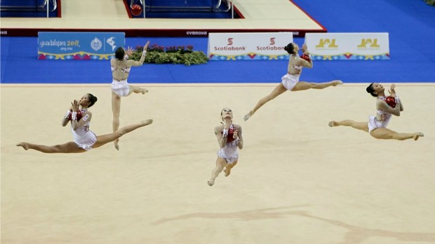 Pan ginástica rítmica conjunto é ouro nas bolas (Foto: Ricardo Bufolin / Photoegrafia)