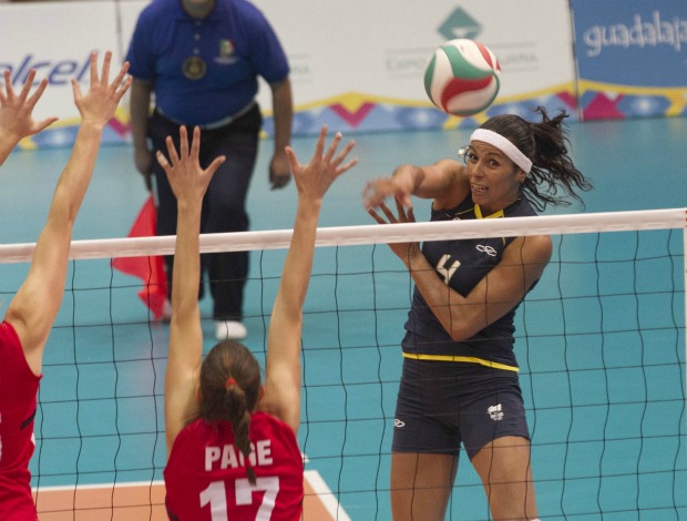 Pan Vôlei Brasil x Canadá (Foto: Luiz Pires/Vipcomm/Divulgação)