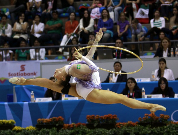 Angelica Kvieczynski, Ginástica Rítmica Desportiva Jogos Pan-Americanos (Foto: AP)