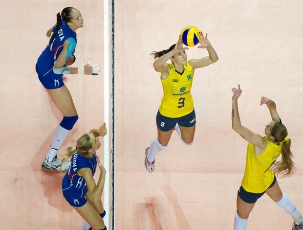 dani lins thaisa grand prix vôlei (Foto: Divulgação / FIVB)