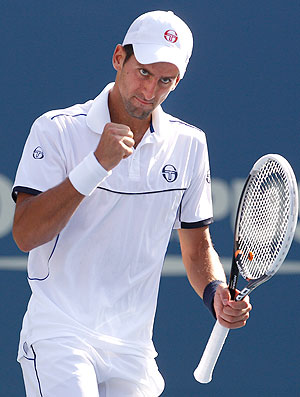 Novak Djokovic tênis US Open semifinais (Foto: AP)