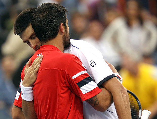 tênis Janko Tipsarevic Novak Djokovic (Foto: Getty Images)