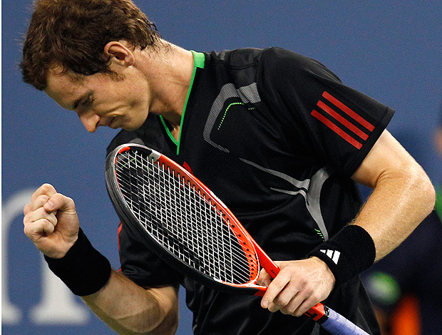 Andy Murray tênis US Open 3r (Foto: Agência AP)