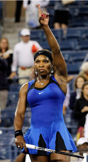 Serena Williams tênis US Open estreia (Foto: AP)