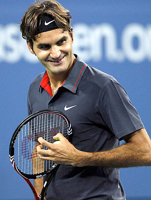 Roger Federer tênis US Open estreia (Foto: AP)