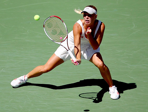  Caroline Wozniacki no US Open (Foto: Getty Images)