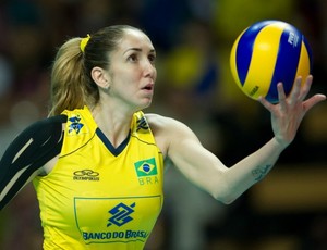 thaisa saque vôlei brasil grand prix (Foto: Getty Images)