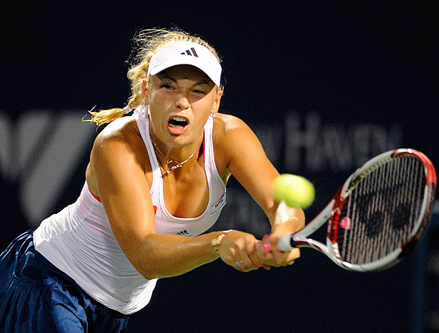 Caroline Wozniacki wqa New Haven (Foto: AP)