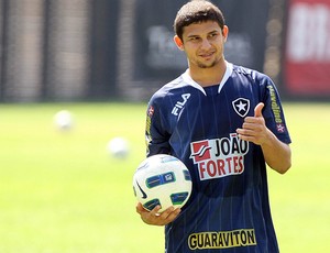 elkeson botafogo treino (Foto: Fábio Castro / Agif)