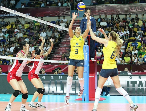 Brasil 3 x 0 Japão, Grand Prix, fase final (Foto: FIVB / Divulgação)