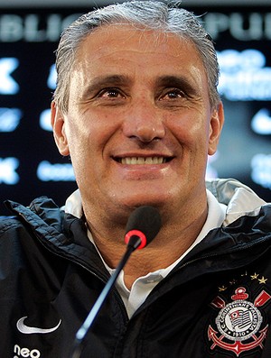 tite corinthians coletiva (Foto: Ayrton Vignola / Agência Estado)