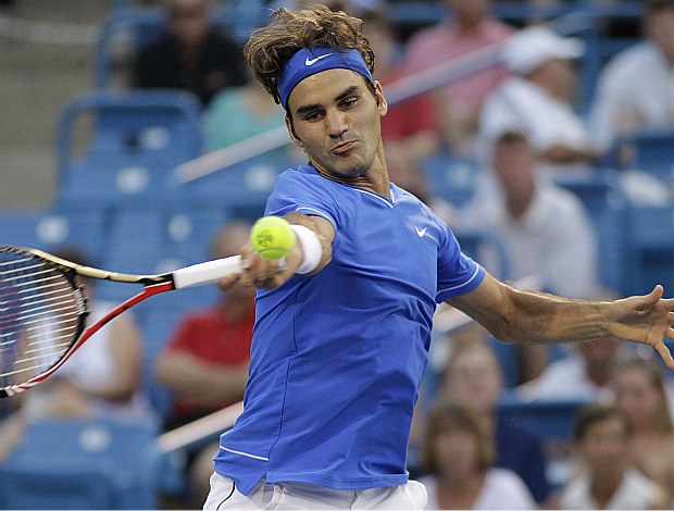 Roger Federer tênis Cincinnati oitavas (Foto: AP)