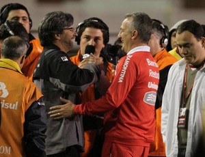 caio jr e dorival jr, internacional x botafogo (Foto: Lucas Uebel/Agência Estado)