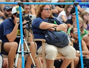 Letícia Pessoa, técnica de Alisson e Emanuel (Foto: Divulgação/FIVB)