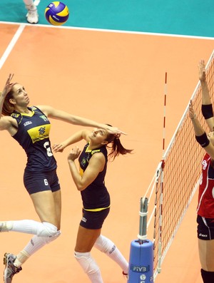 Thaisa, Brasil x Coreia do Sul, Grand Prix de vôlei (Foto: FIVB/ Divulgação)