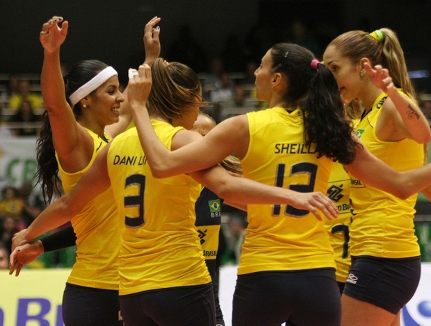 Brasil 3 x 0 Japão, Grand Prix de Vôlei (Foto: CBV / Divulgação)