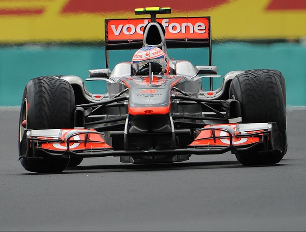 jenson button mclaren gp da hungria (Foto: agência AFP)