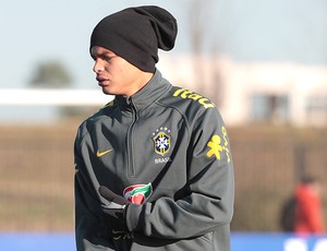 Frio Thiago Silva Seleção (Foto: Thiago Lavinas / Globoesporte.com)