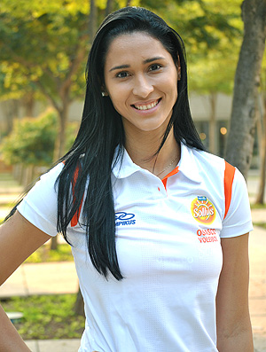 Jaqueline, jogadora do Osasco (Foto: João Gabriel Rodrigues / GLOBOESPORTE.COM)