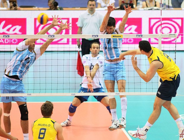 vôlei theo brasil argentina  liga mundial (Foto: divulgação / FIVB)