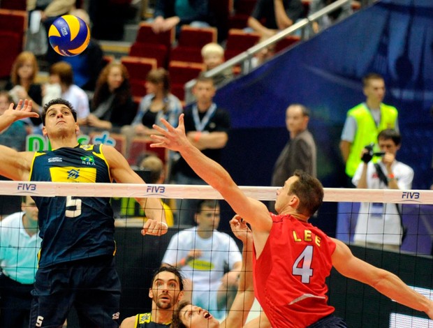 Vôlei sidão brasil eua liga mundial (Foto: divulgação / FIVB)